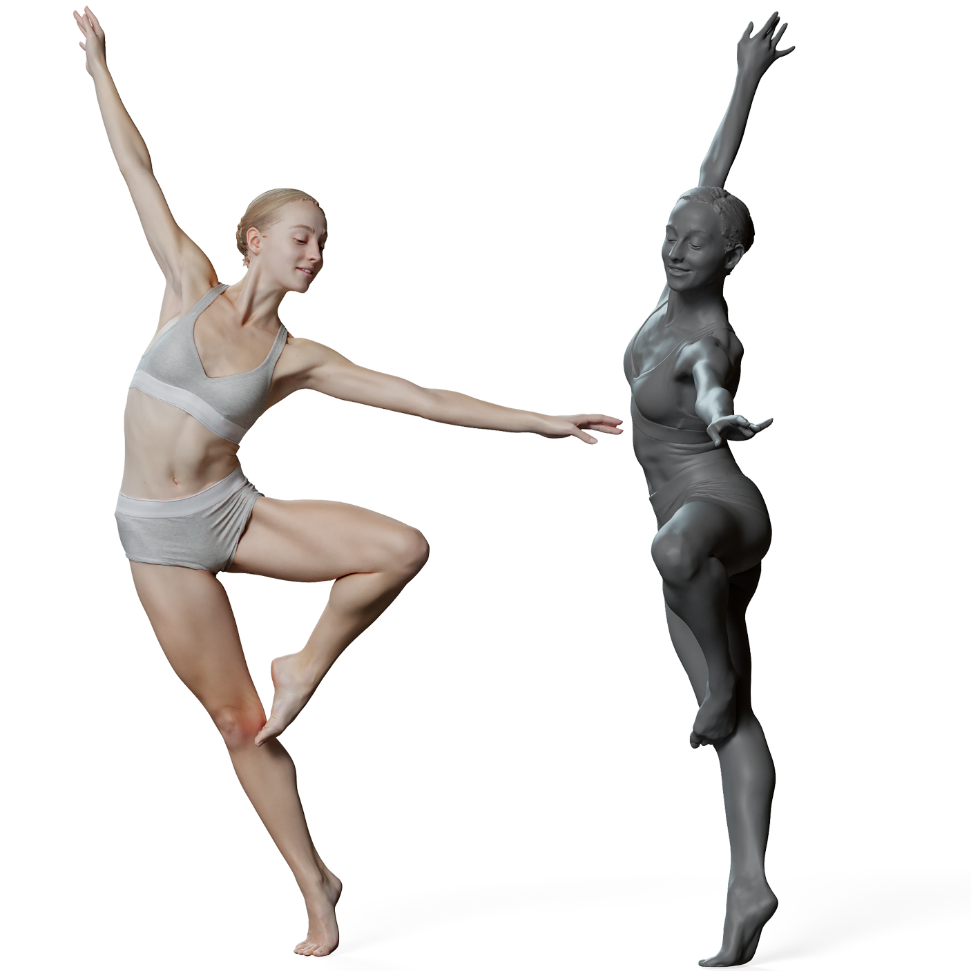 Human Female Skeleton Dancing Poses Collection 01 - 15 models 3D -  TurboSquid 1948218
