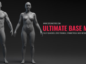 Ultimate Male And Female Base Meshes