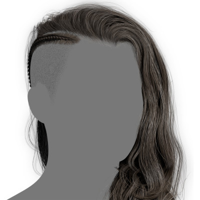 Realtime Hair - Half Shaved