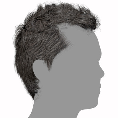 Realtime Hair - Receding