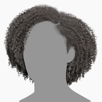 Realtime Hair - Female Afro Bob