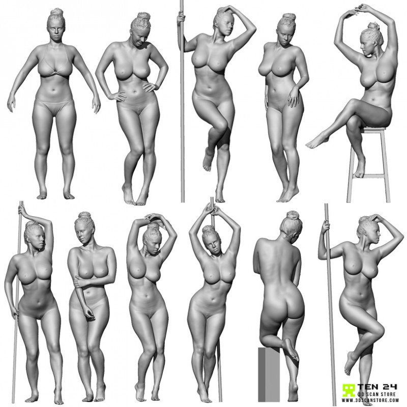 female body reference քǟʀǟռօʀʍɨɛ🩵🩷🤍🩷🩵 - Illustrations ART street