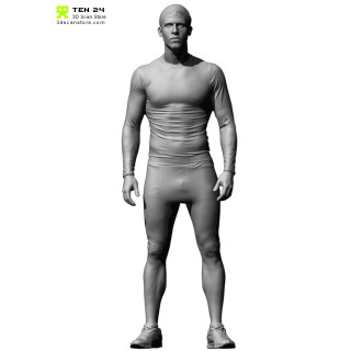 Men's Compression Running Pants  Running pose, Male pose reference, Pose  reference