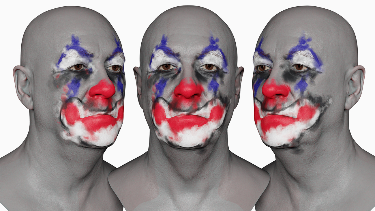 Clown Overlay Texture 02