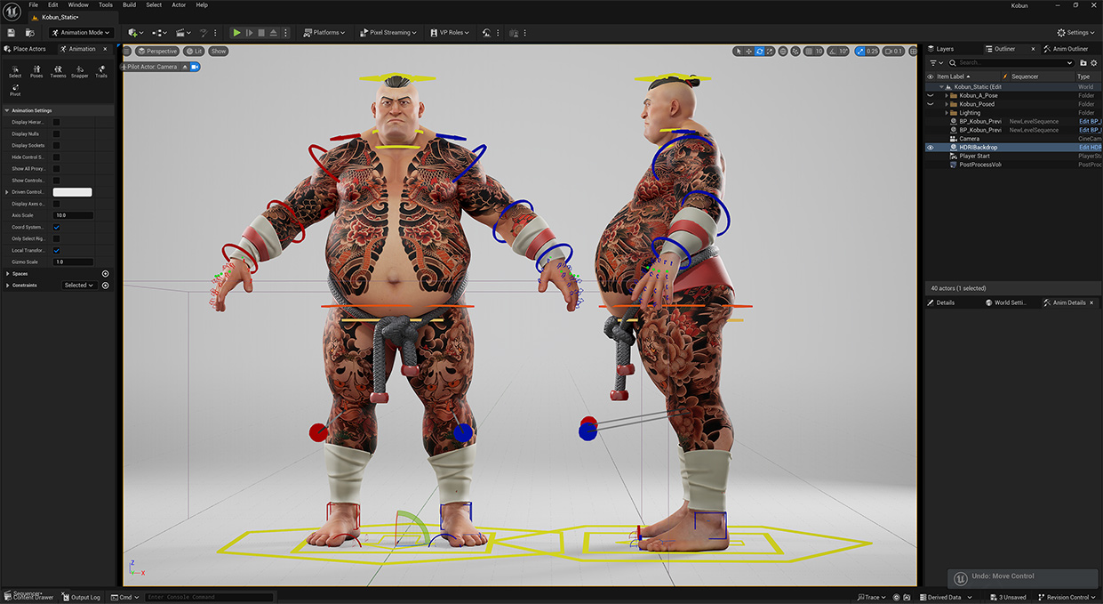 Rigged Stylised Unreal Character