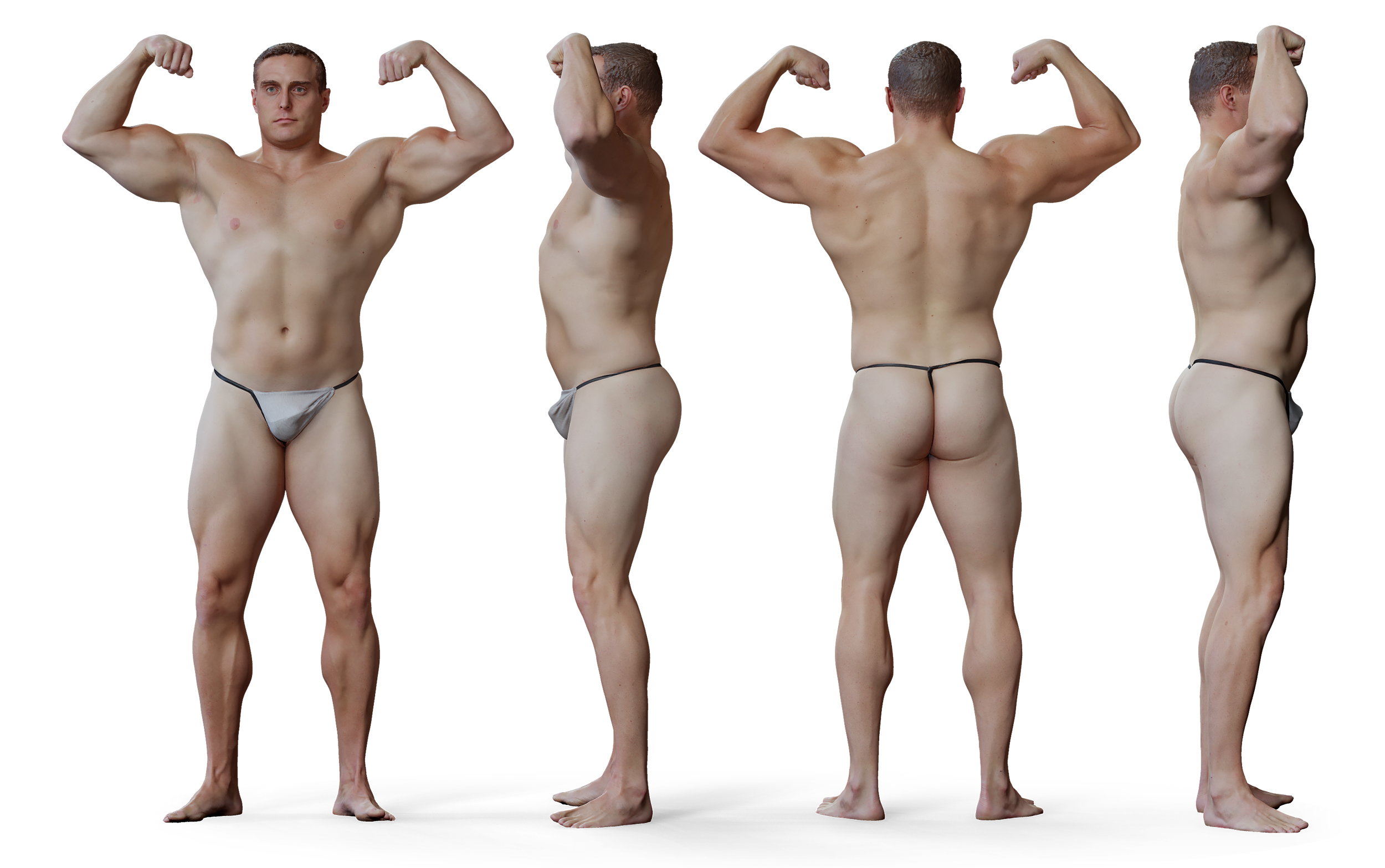 290+ Academic Male Pose Reference - FlippedNormals