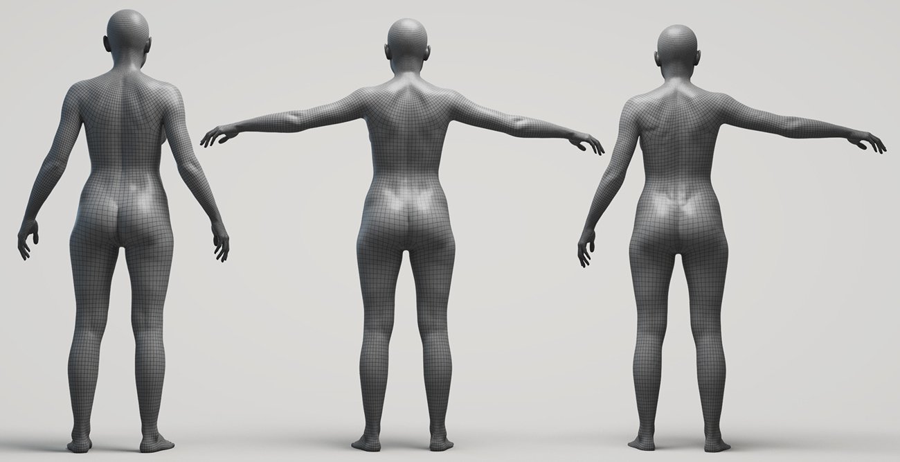 modèle 3D de Femme en tenue de sport T-Pose - TurboSquid 1504029