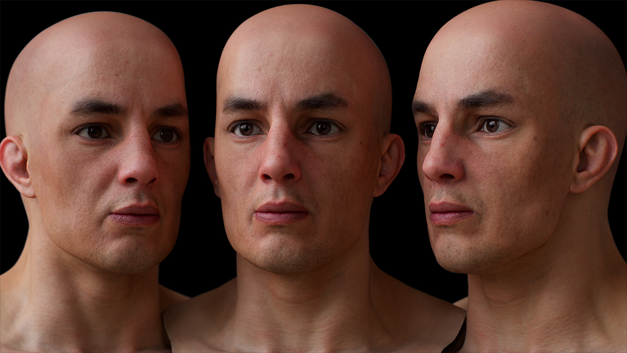 Zbrush demo head - HD Makeover