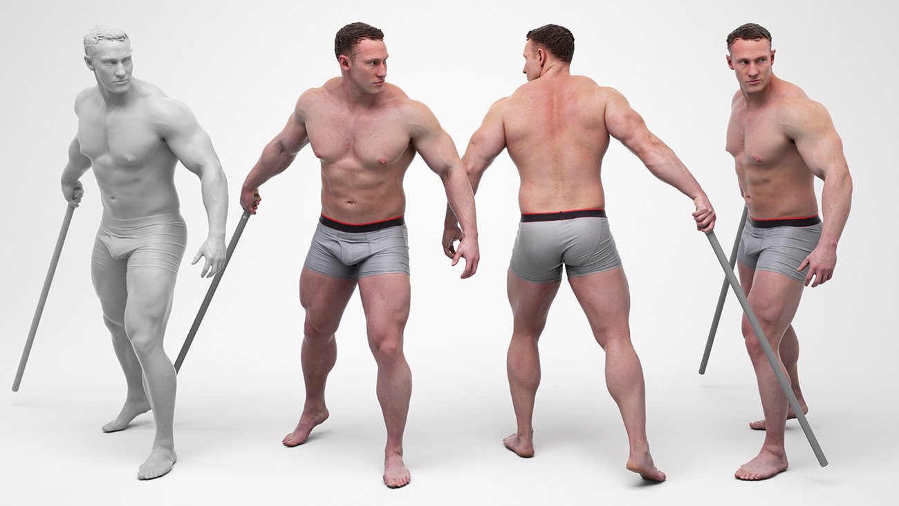 Bodybuilder 3d